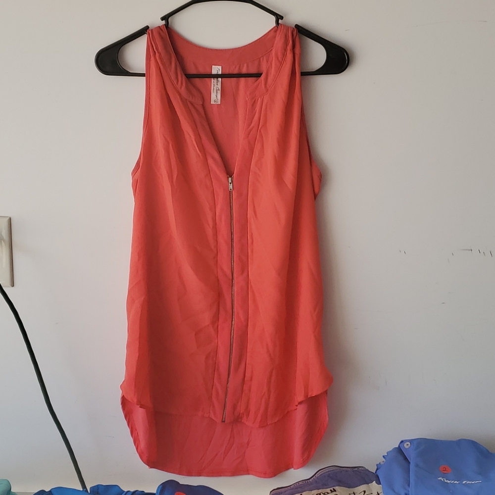 Zip Up Tank